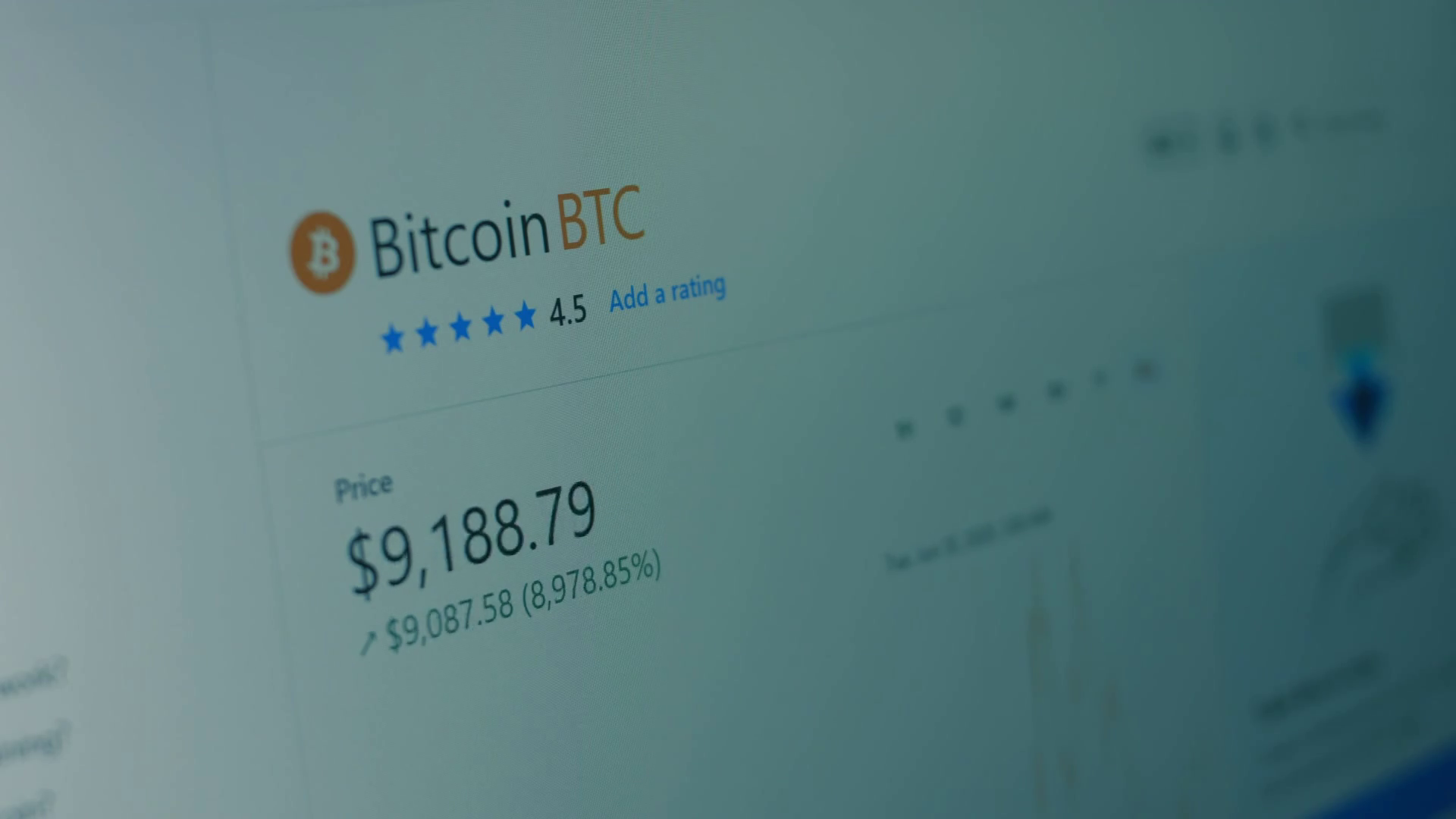 Crypto Data On Computer Screen Stock Footage SBV-348474379 - Storyblocks