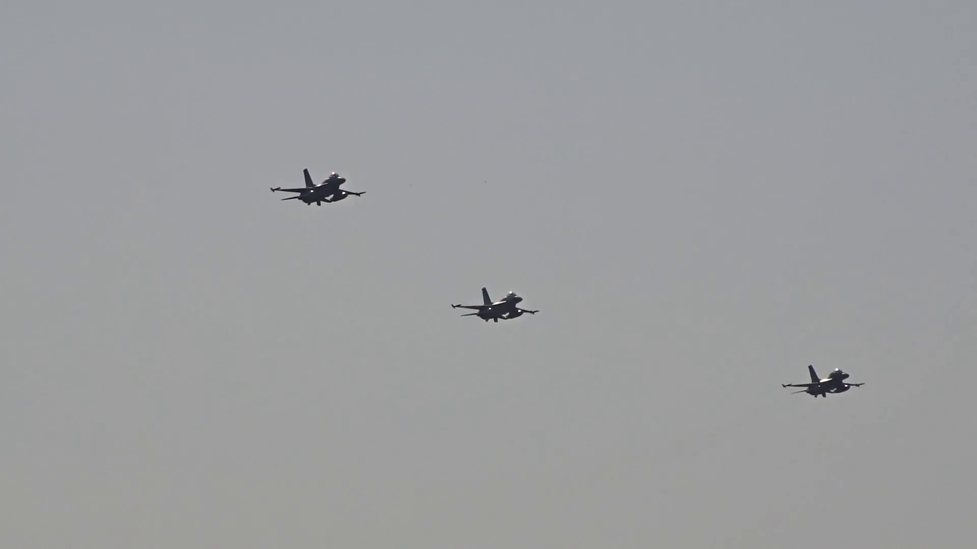 Formation Flight Military Air Force Fighter Stock Footage SBV-352598375 ...