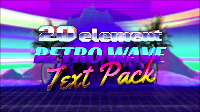 Royalty-Free Retro Text Templates - Storyblocks