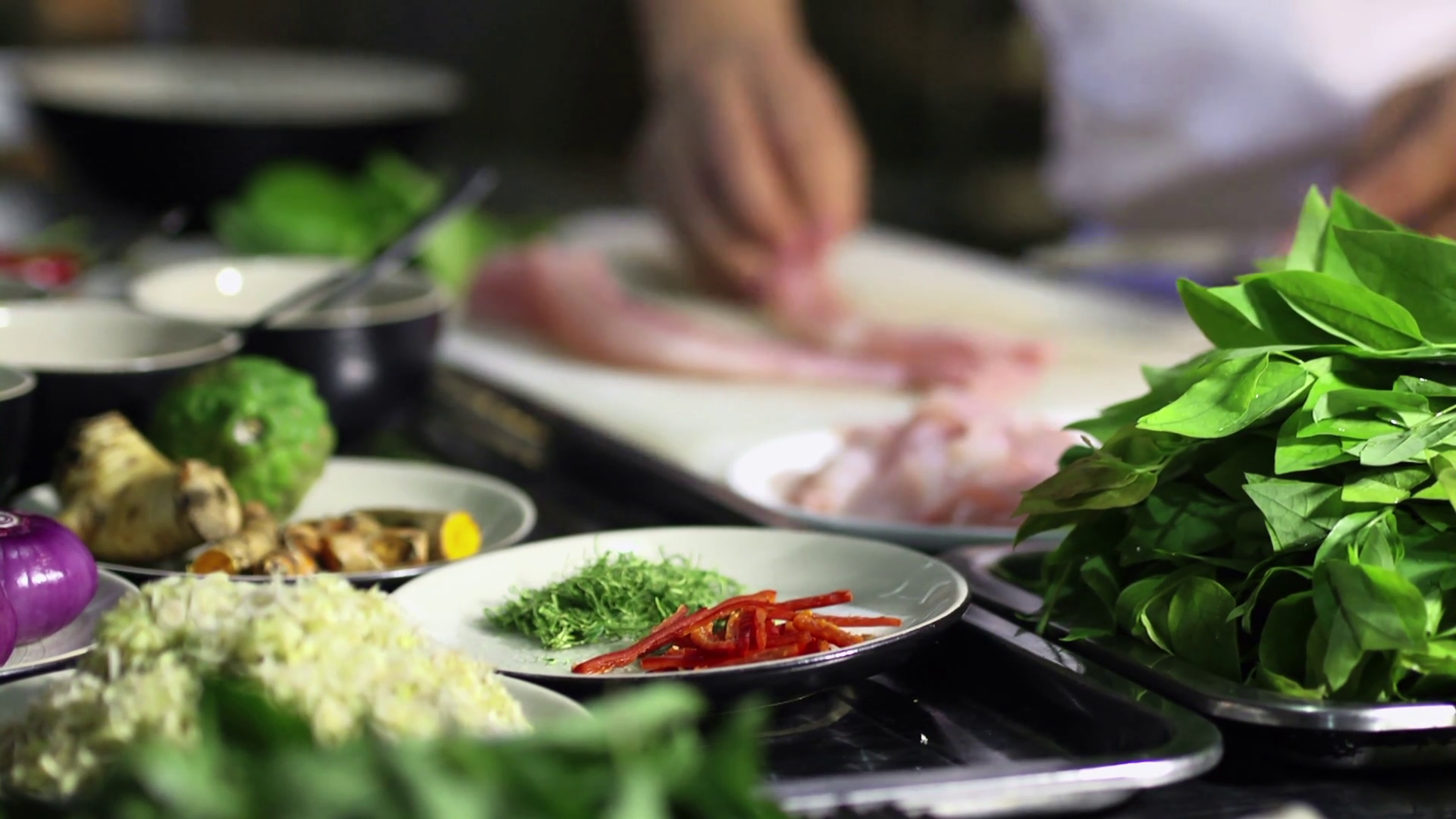 Food Preparation With Chef Cooking Cook Stock Footage SBV-300971663 ...