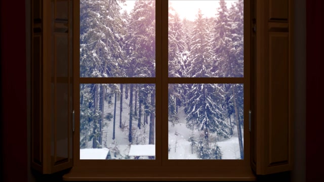 Snow Outside Window Loop Stock Footage: Royalty-Free Video Clips ...
