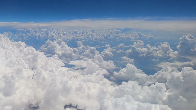 Flying Throught The Clouds Stock Footage: Royalty-Free Video Clips ...