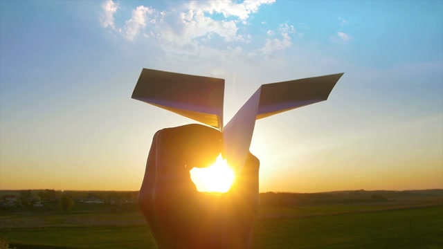 Paper Plane Stock Footage: Royalty-Free Video Clips - Storyblocks