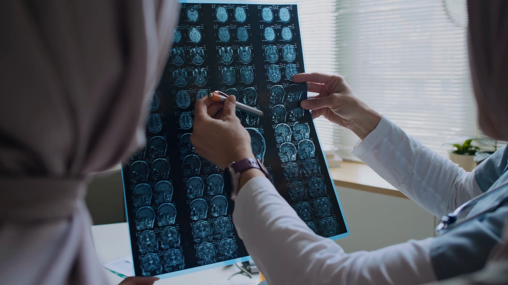 Close-up Shot Of Unrecognizable Doctor Stock Footage SBV-349385054 ...