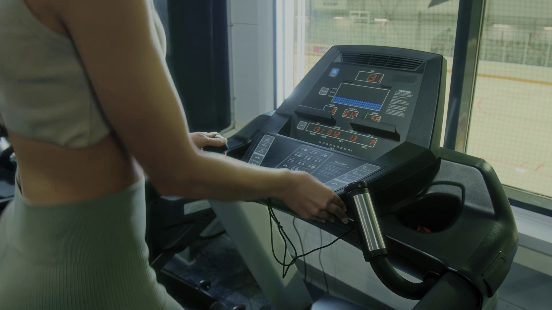 Tilt Up Shot Of Woman In Sportswear Stock Footage SBV-349275613 ...