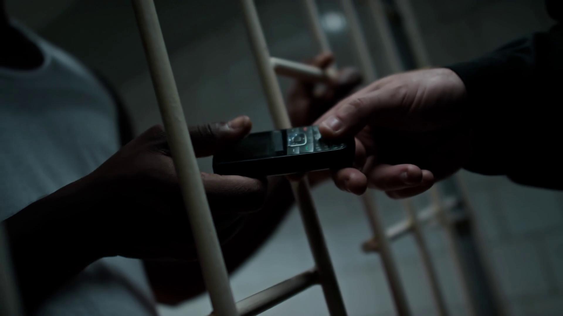 Close Up Shot Of African American Inmate Stock Footage SBV-348821173 ...