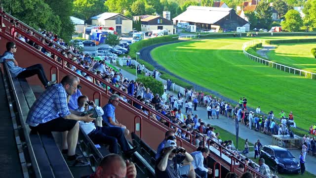 People At Horse Races Stock Footage: Royalty-Free Video Clips - Storyblocks