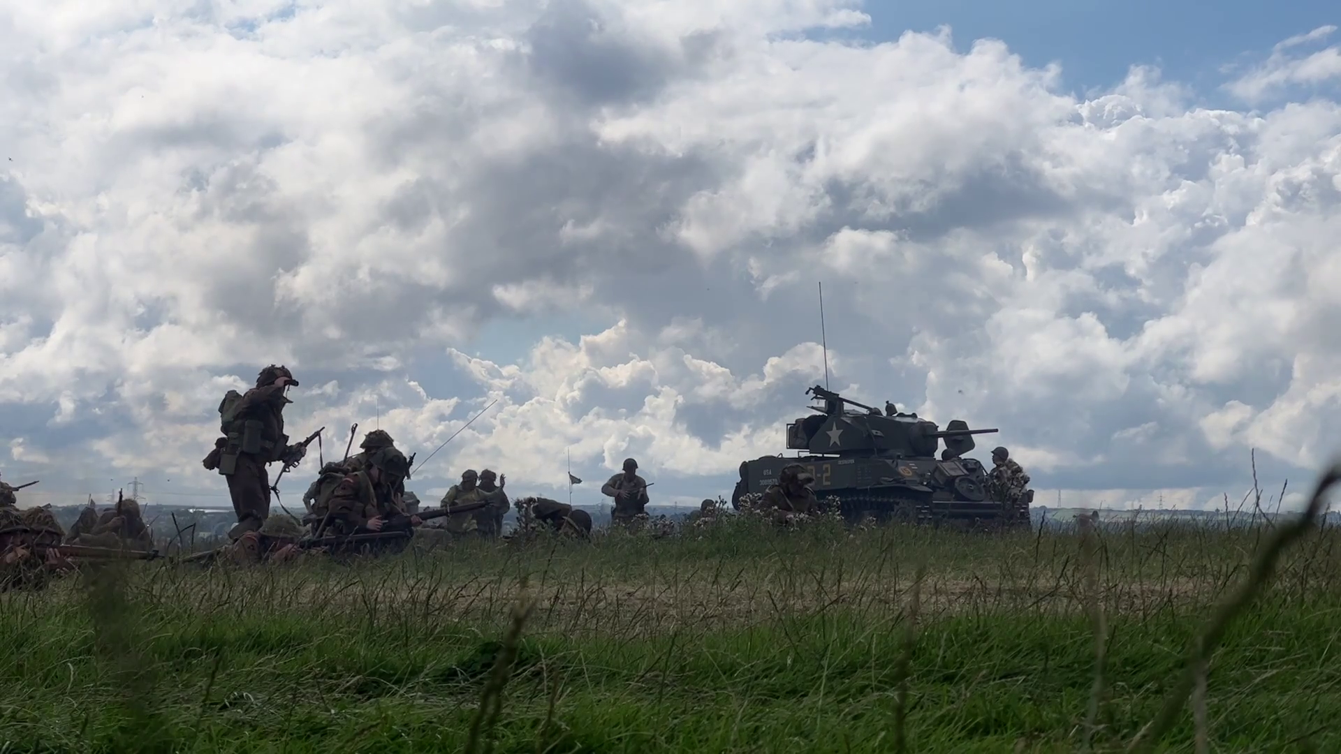 Hunsworth Uk 12 August 2023 Tank World War 2 Stock Footage SBV ...