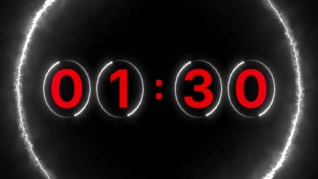 3 Minute Countdown Timer Stock Footage: Royalty-Free Video Clips ...