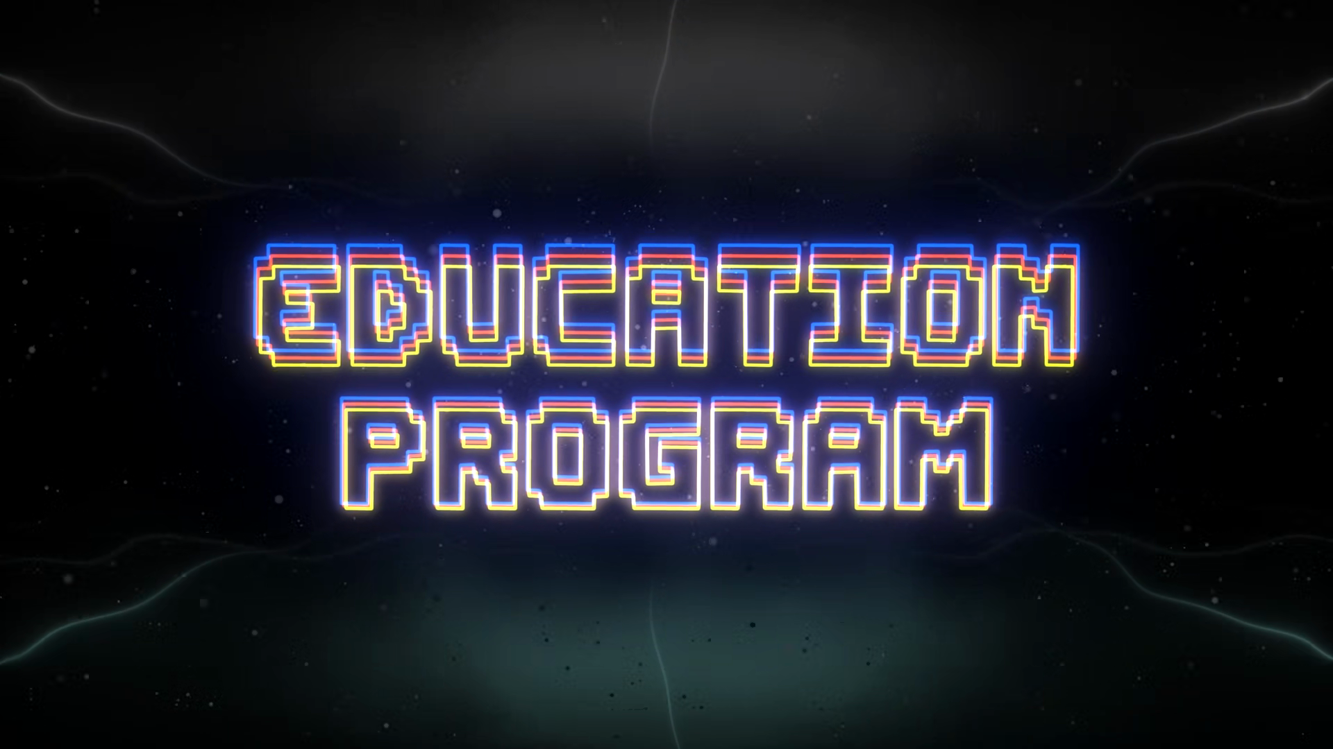 Education Program Neon Text With Retro Stock Footage SBV-353847147 ...