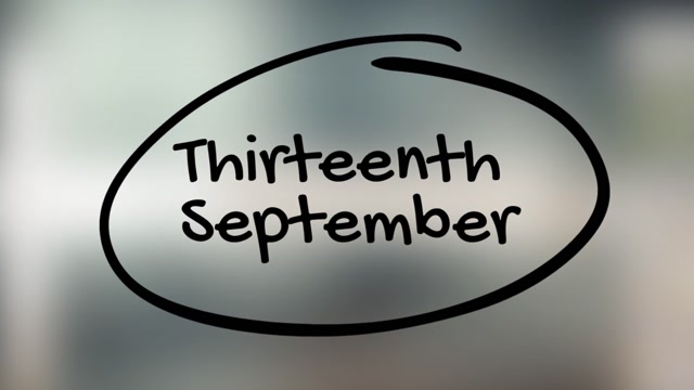 September Handwriting Stock Footage: Royalty-Free Video Clips - Storyblocks