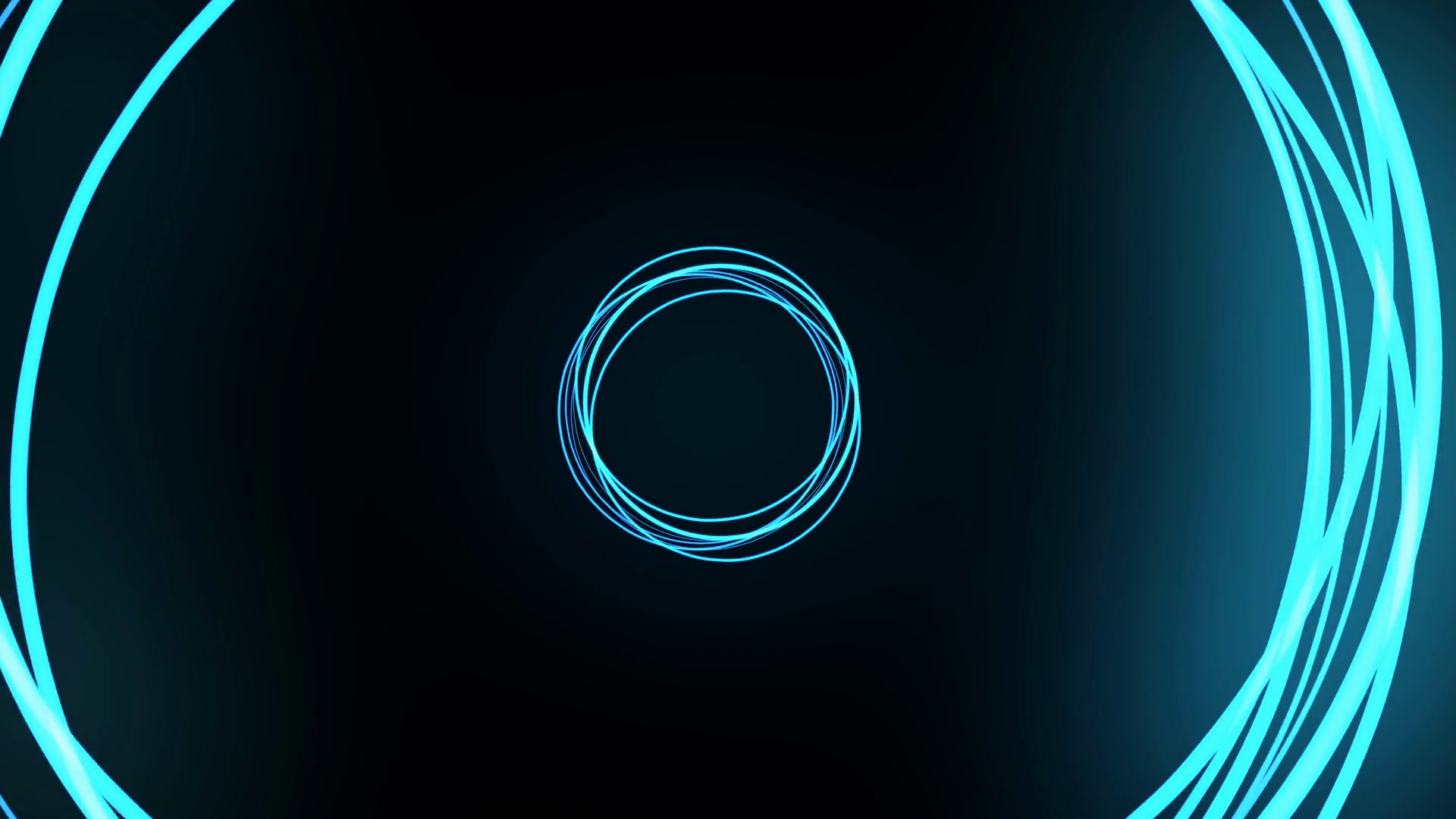 Seamless Animation Of Glowing Circles Moving Stock Motion Graphics SBV ...