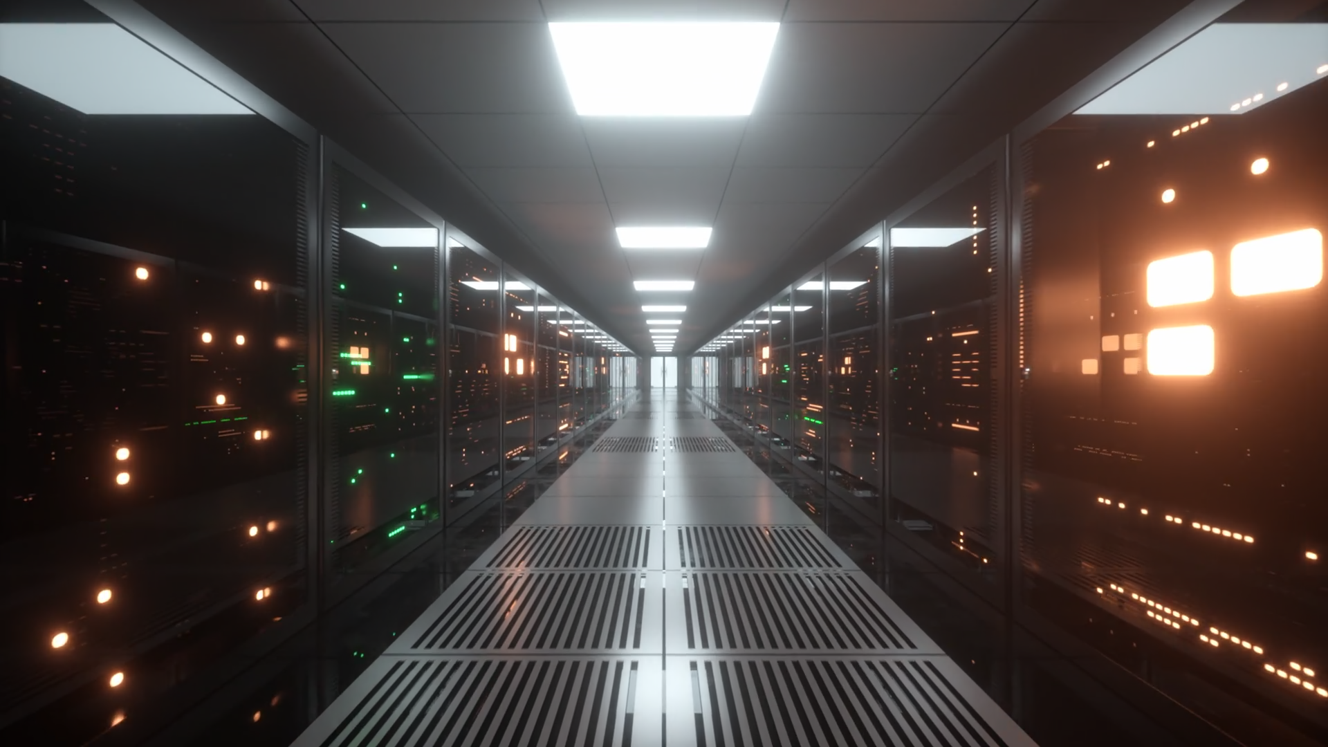 Big Data Servers Network Data Servers Behind Stock Motion Graphics SBV ...