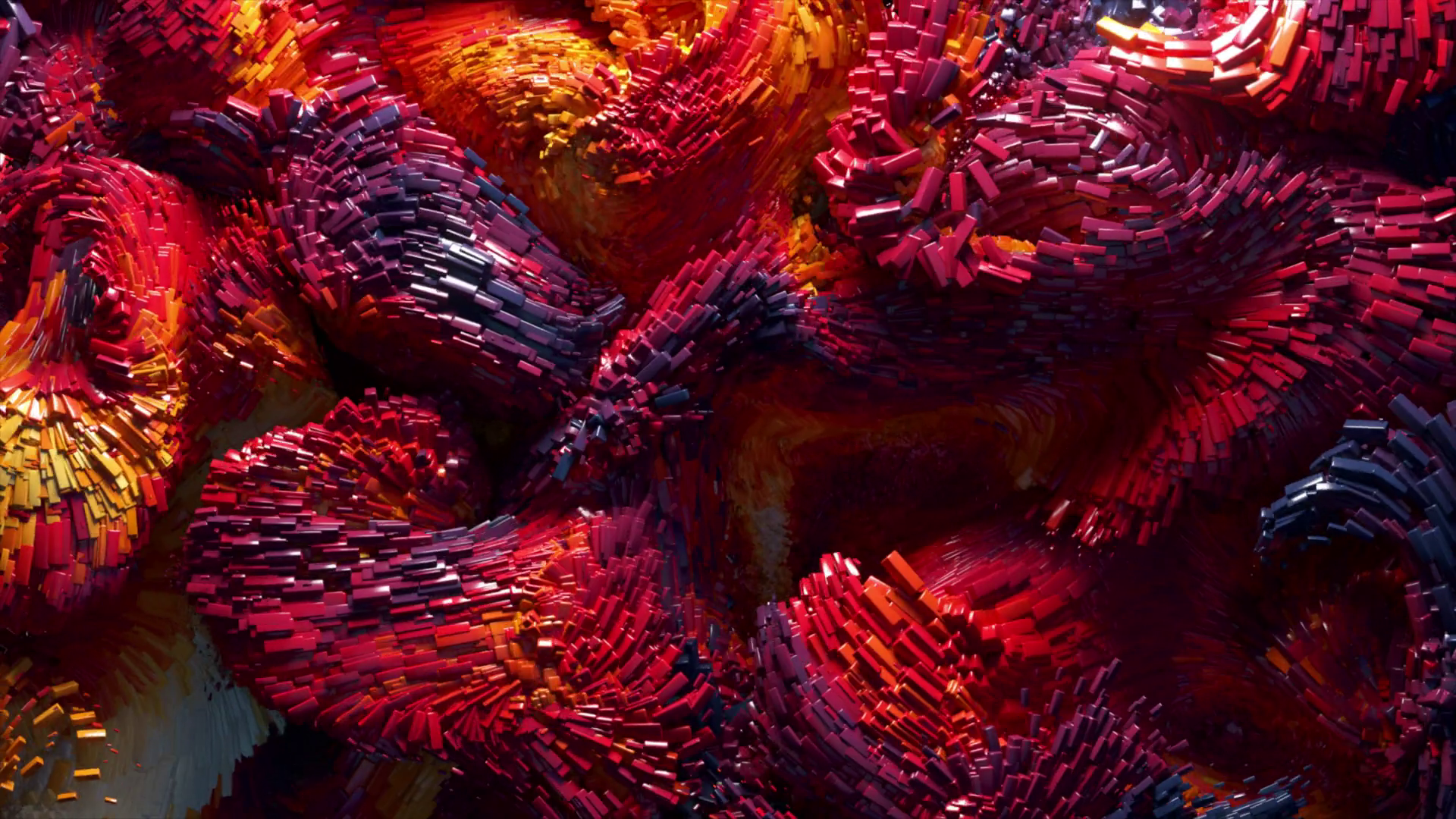 3d Render Of Abstract Art Video Animation 3d Stock Footage SBV ...