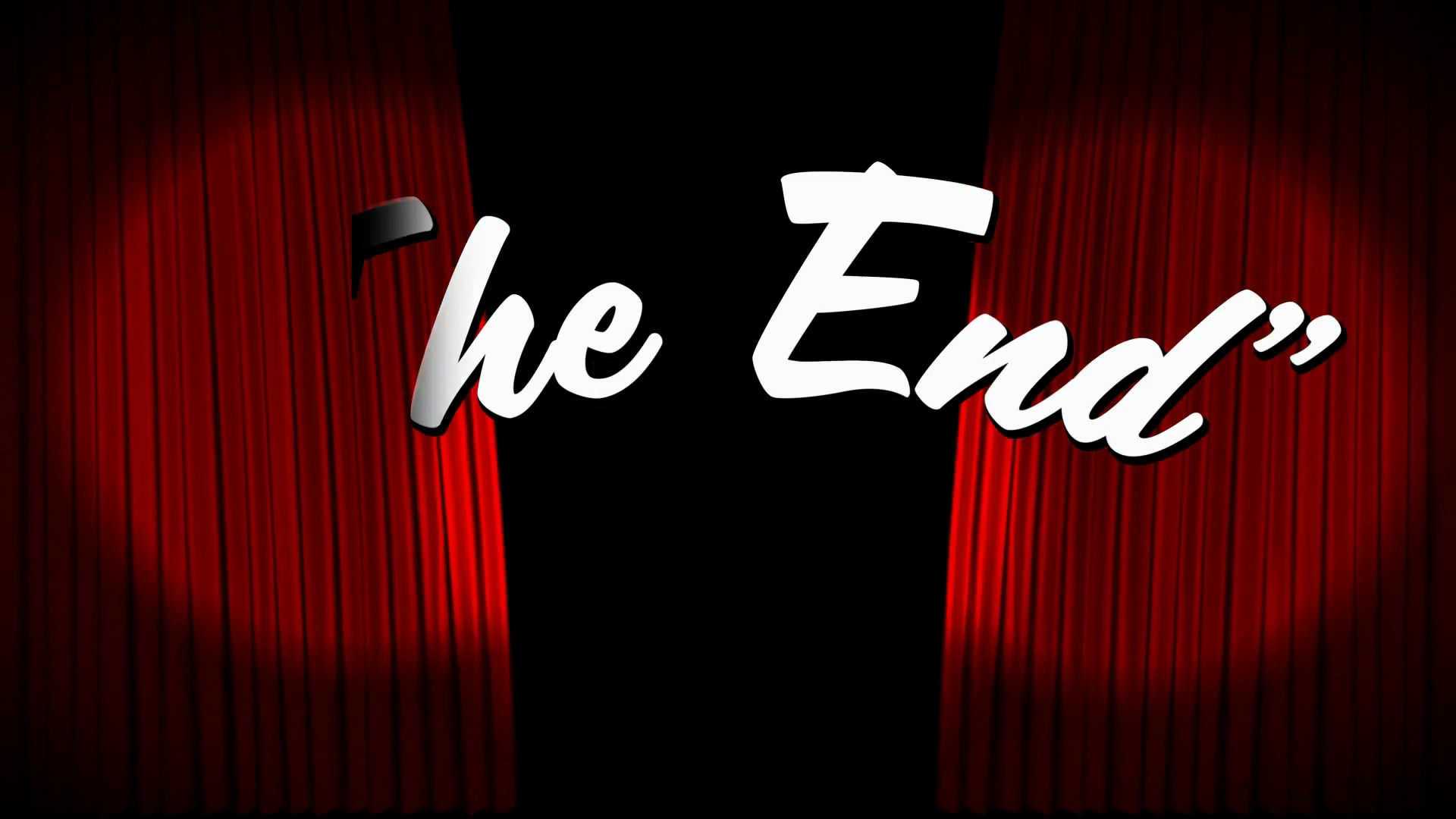 The End Sign Movie Stock Motion Graphics SBV-358869994 - Storyblocks