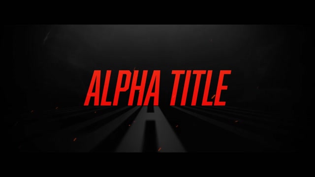 Royalty-Free Title Alpha Channel Templates - Storyblocks