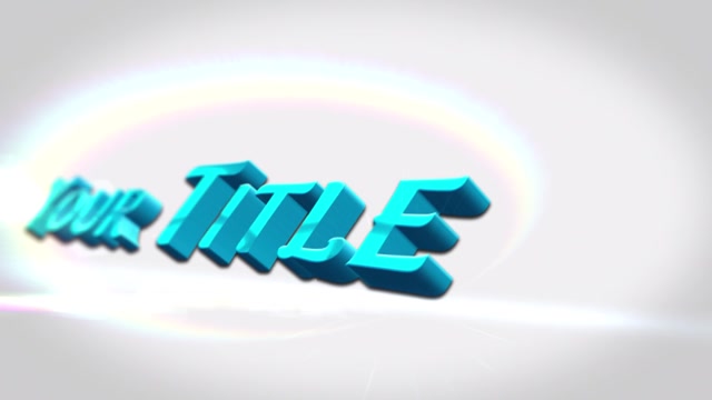 Royalty-Free 3 D Text Templates - Storyblocks