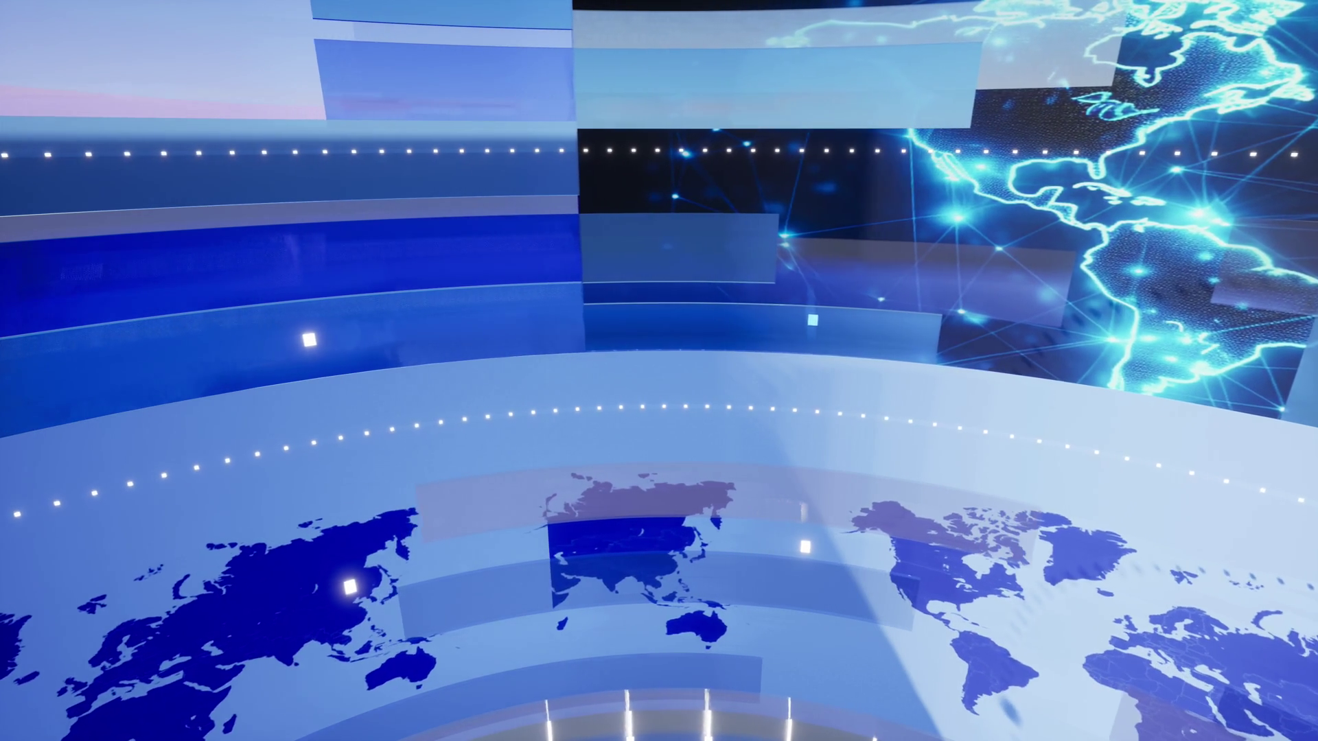 World Map Background News Studio Background Stock Motion Graphics SBV ...