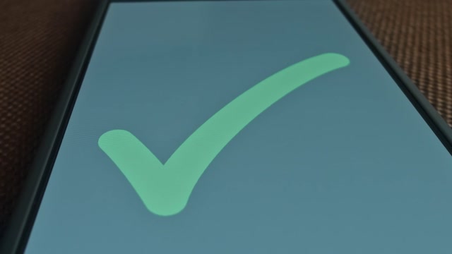 Green Check Sign Stock Footage: Royalty-Free Video Clips - Storyblocks