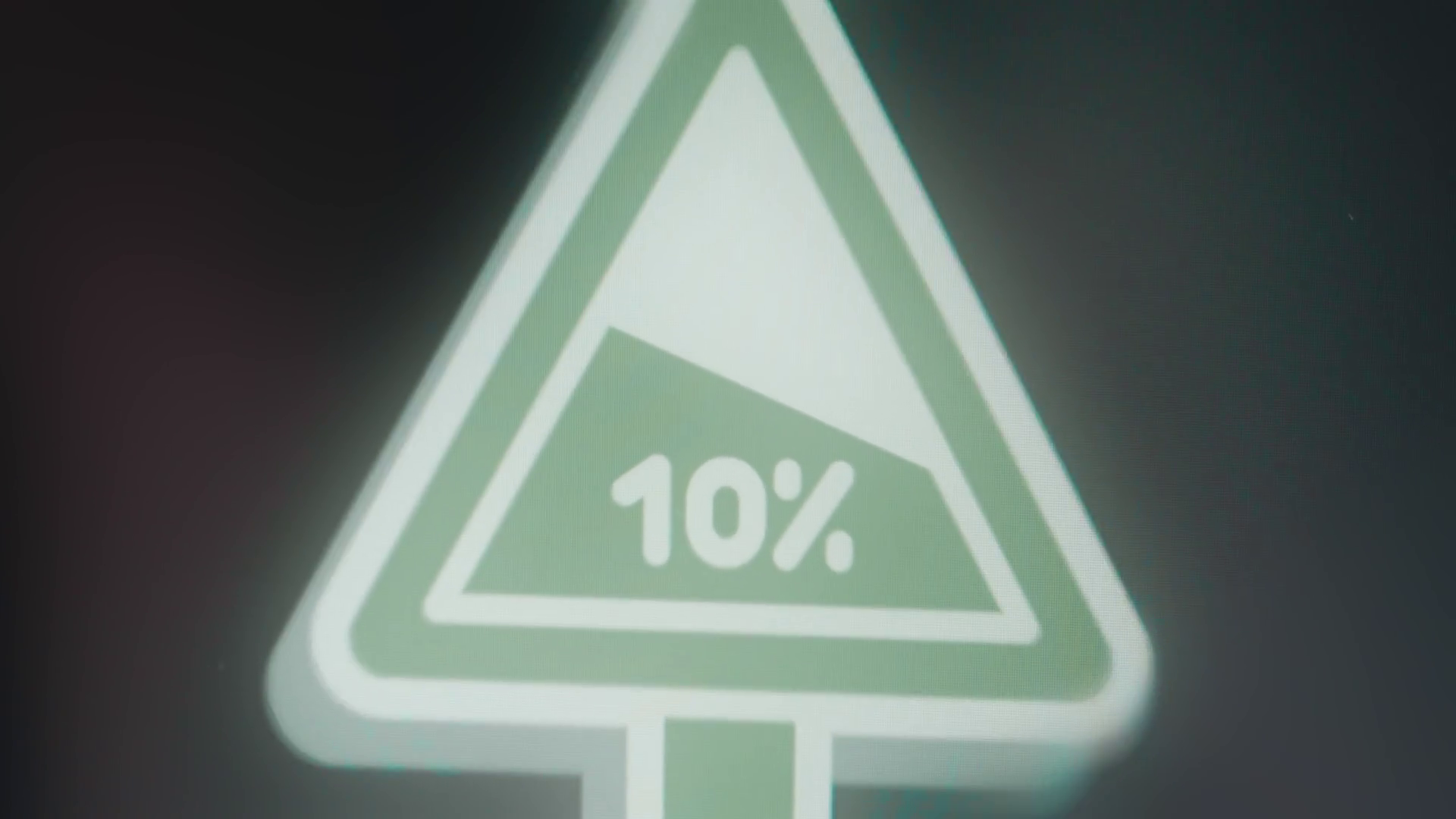 10 Percent Gradient Of Downhill Slope Road Stock Footage SBV-352556684 ...