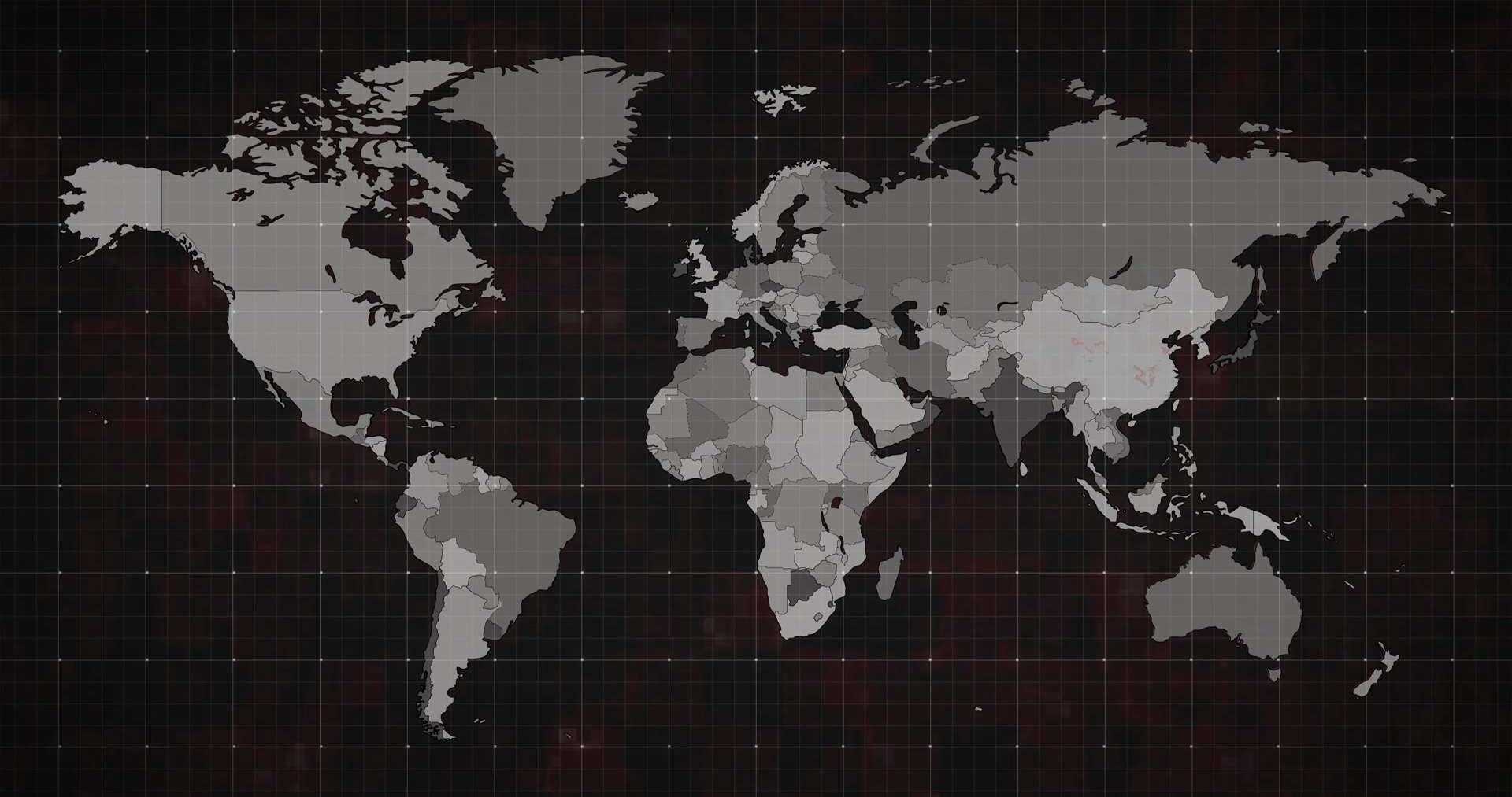 Animation Of World Map Countries Turning Red Stock Motion Graphics SBV ...