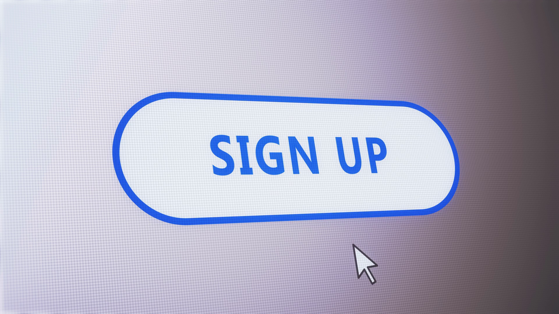 Sign Up User Account Button Pressed Cursor Stock Motion Graphics SBV ...