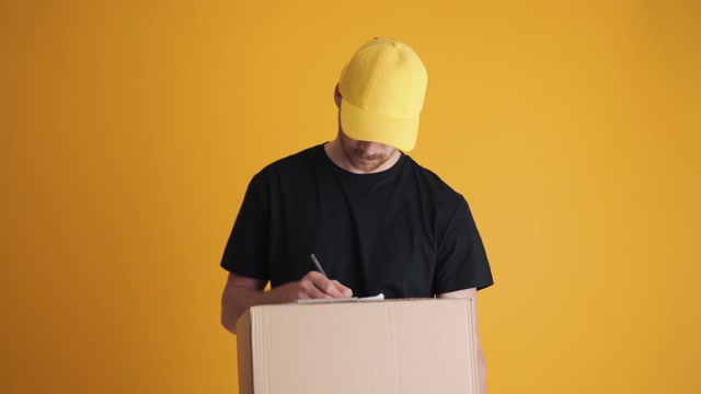 Yellow Box Stock Footage: Royalty-Free Video Clips - Storyblocks