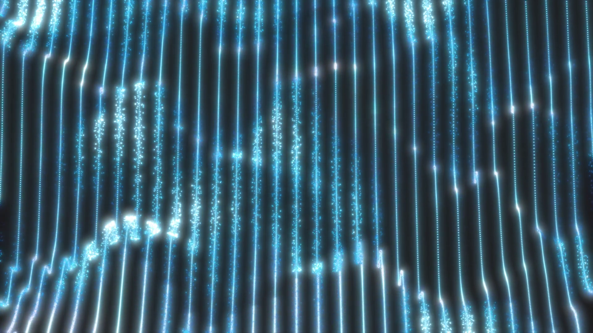 Blue Looped Energy Waves From Particles Stock Motion Graphics SBV ...