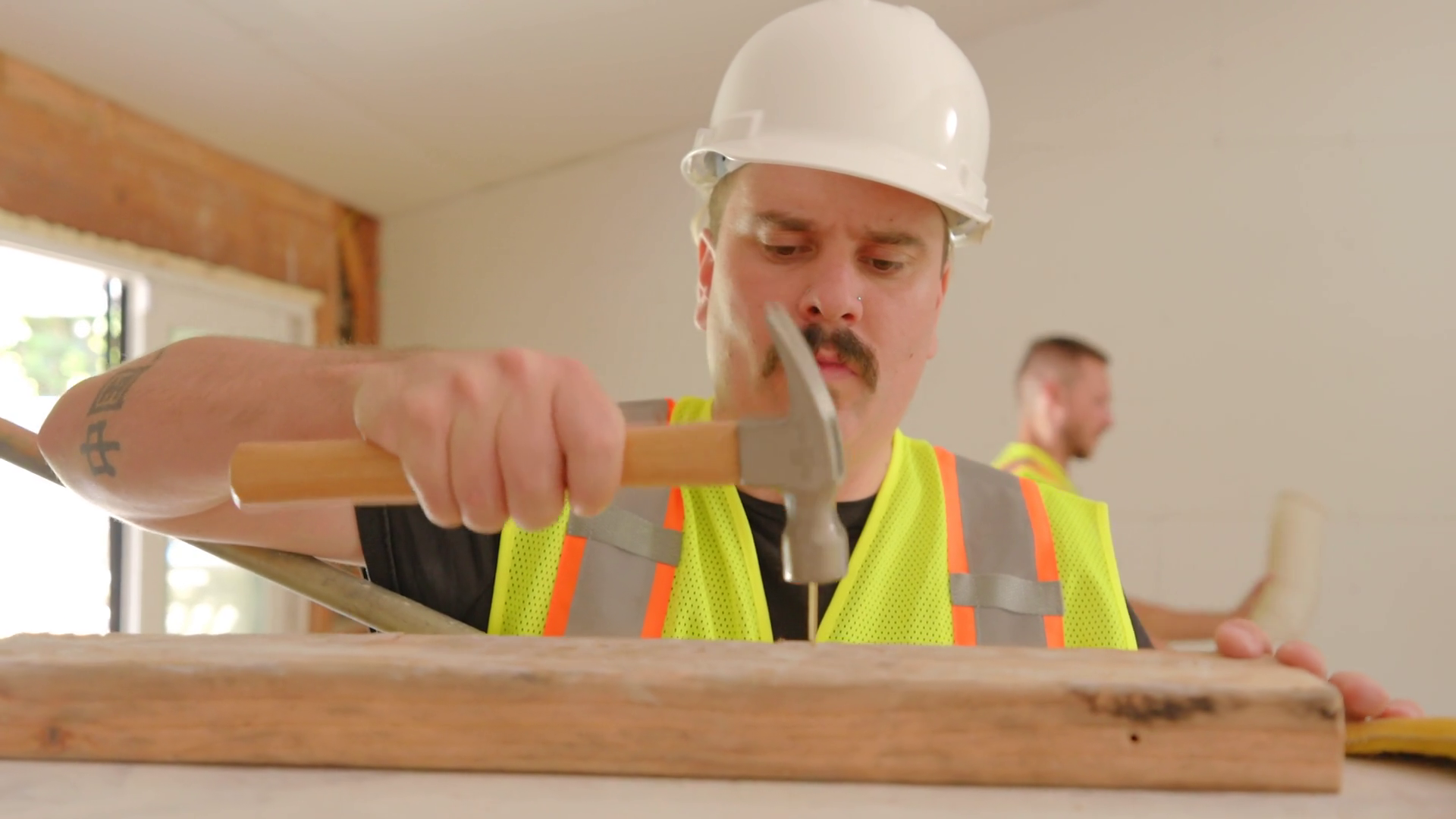 A Variety Of Builders Collaborating On Stock Footage SBV-351932069 ...