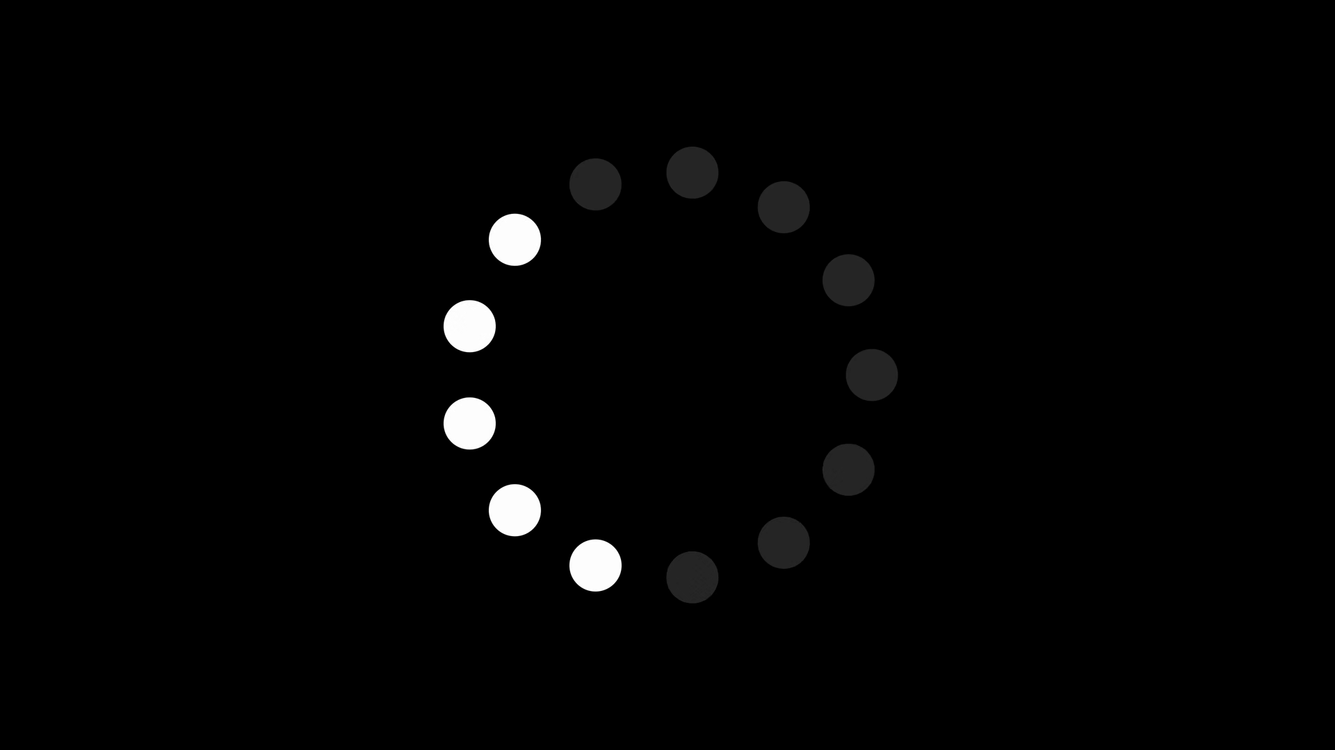Dots Spinning Animation Loading Buffering Stock Footage SBV-354123534 ...