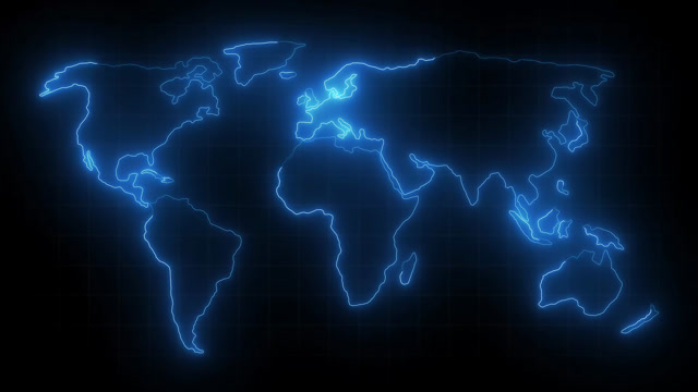 World Map Overlay Stock Footage: Royalty-Free Video Clips - Storyblocks