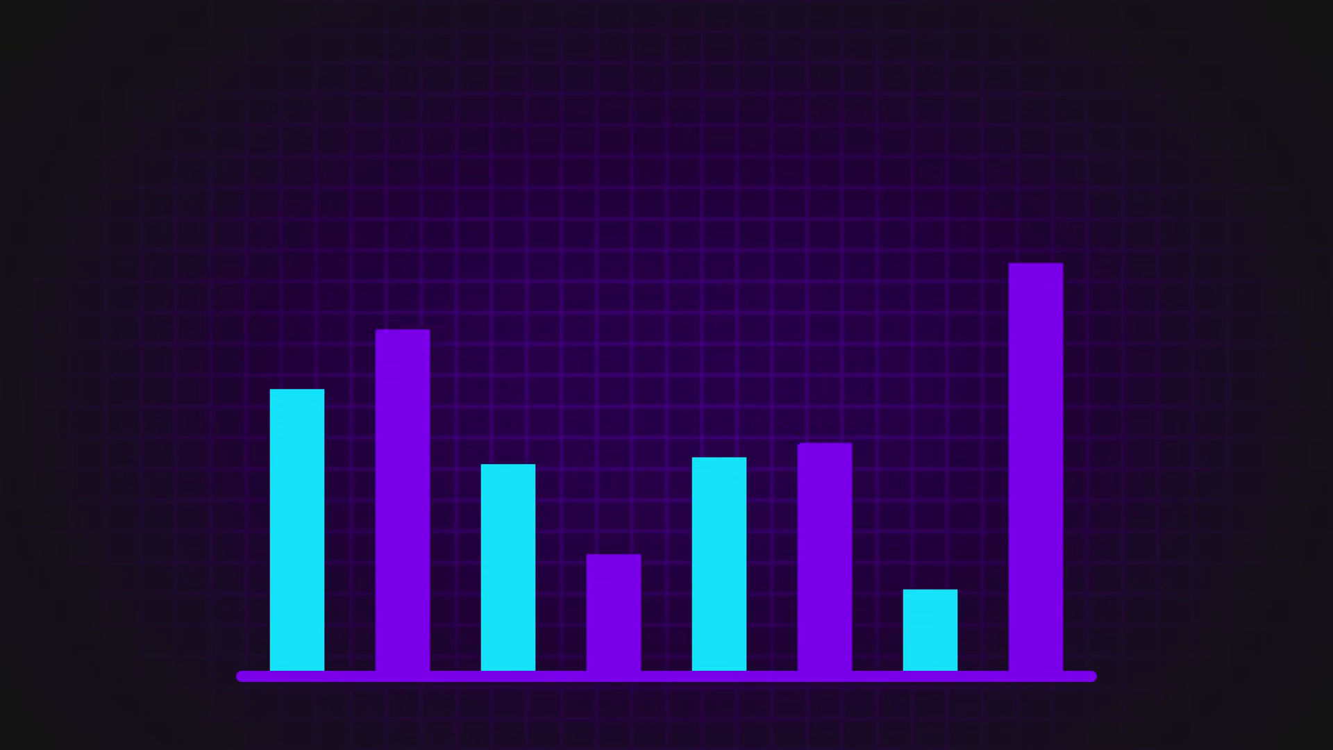 Growing Graph Charts On Grid Come Forward Stock Footage SBV-354304969 ...