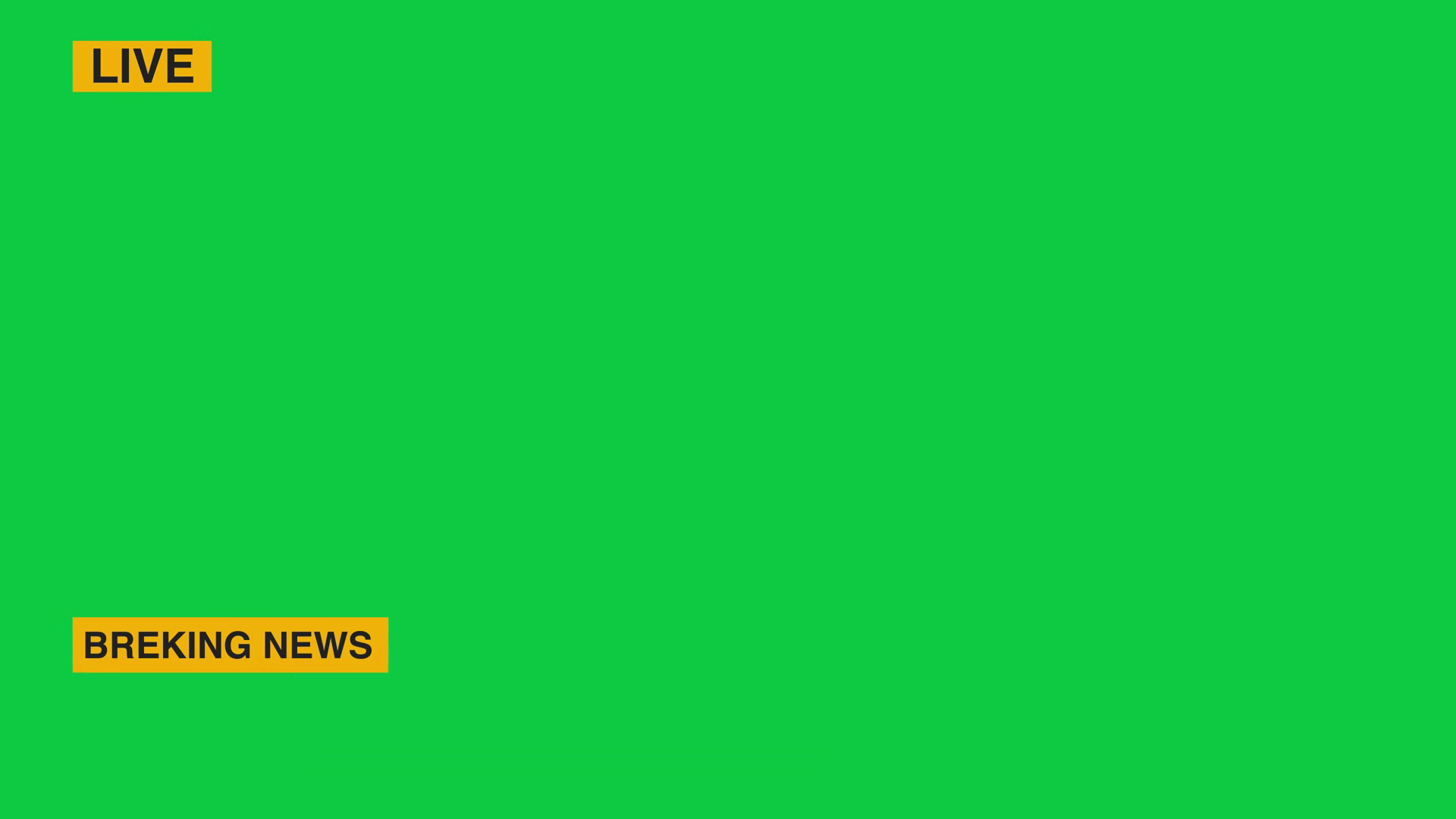 Live Breaking News Lower Third Green Screen Stock Footage SBV-354305037 ...