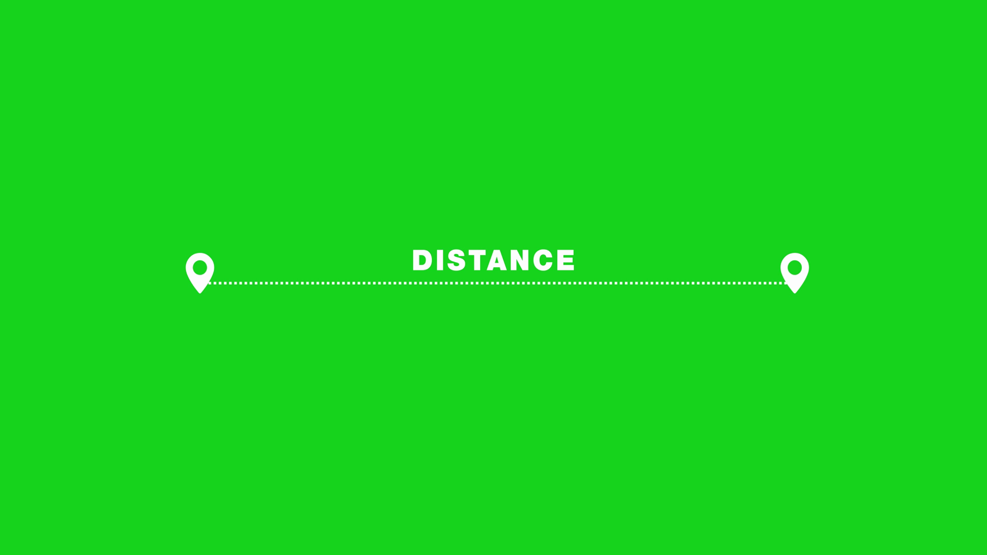 Measuring Distance Length Dotted Line Stock Footage SBV-354183605 ...