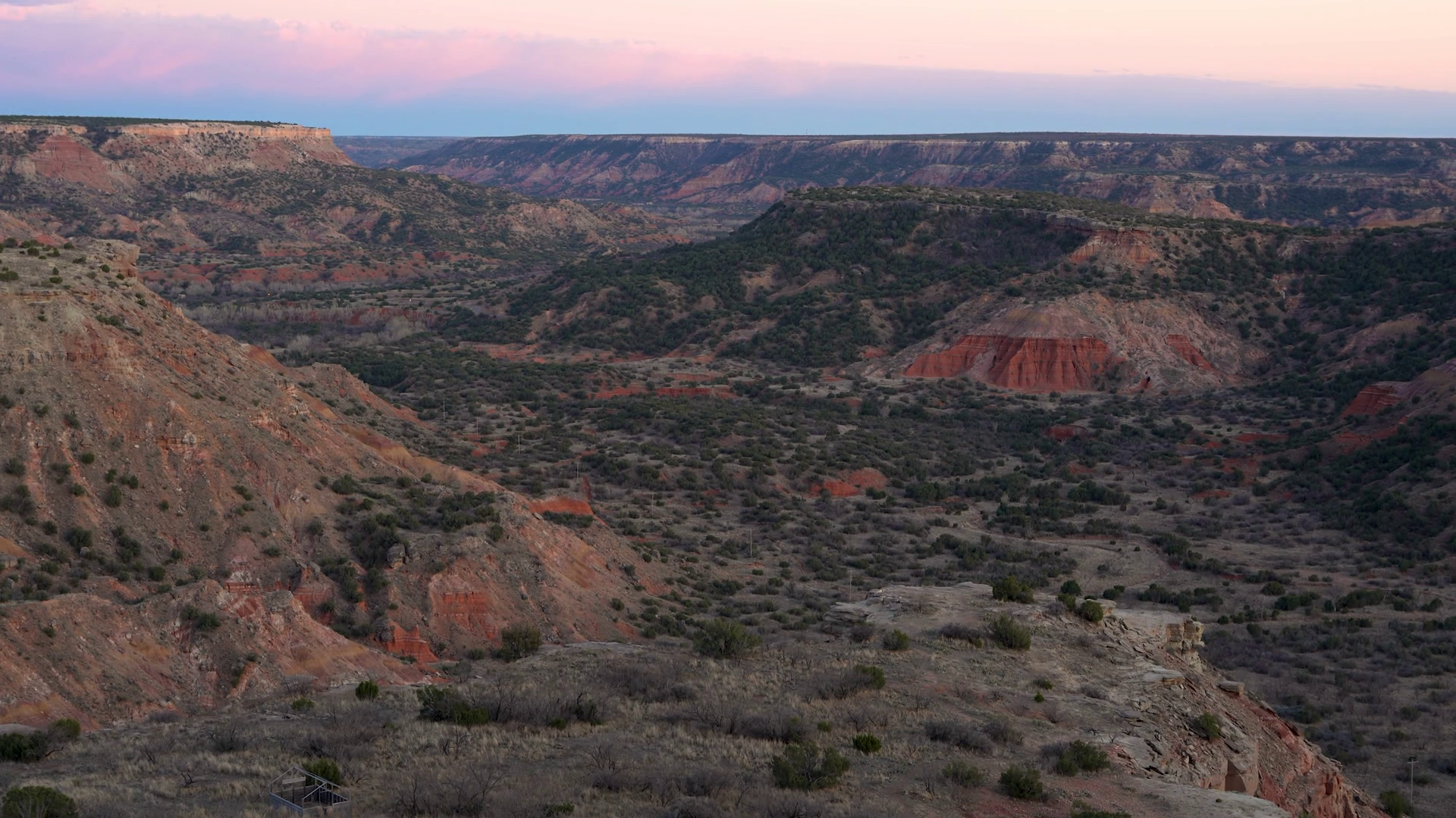 Sunset Palo Duro Canyon State Park Texas Stock Footage SBV-351863596 ...