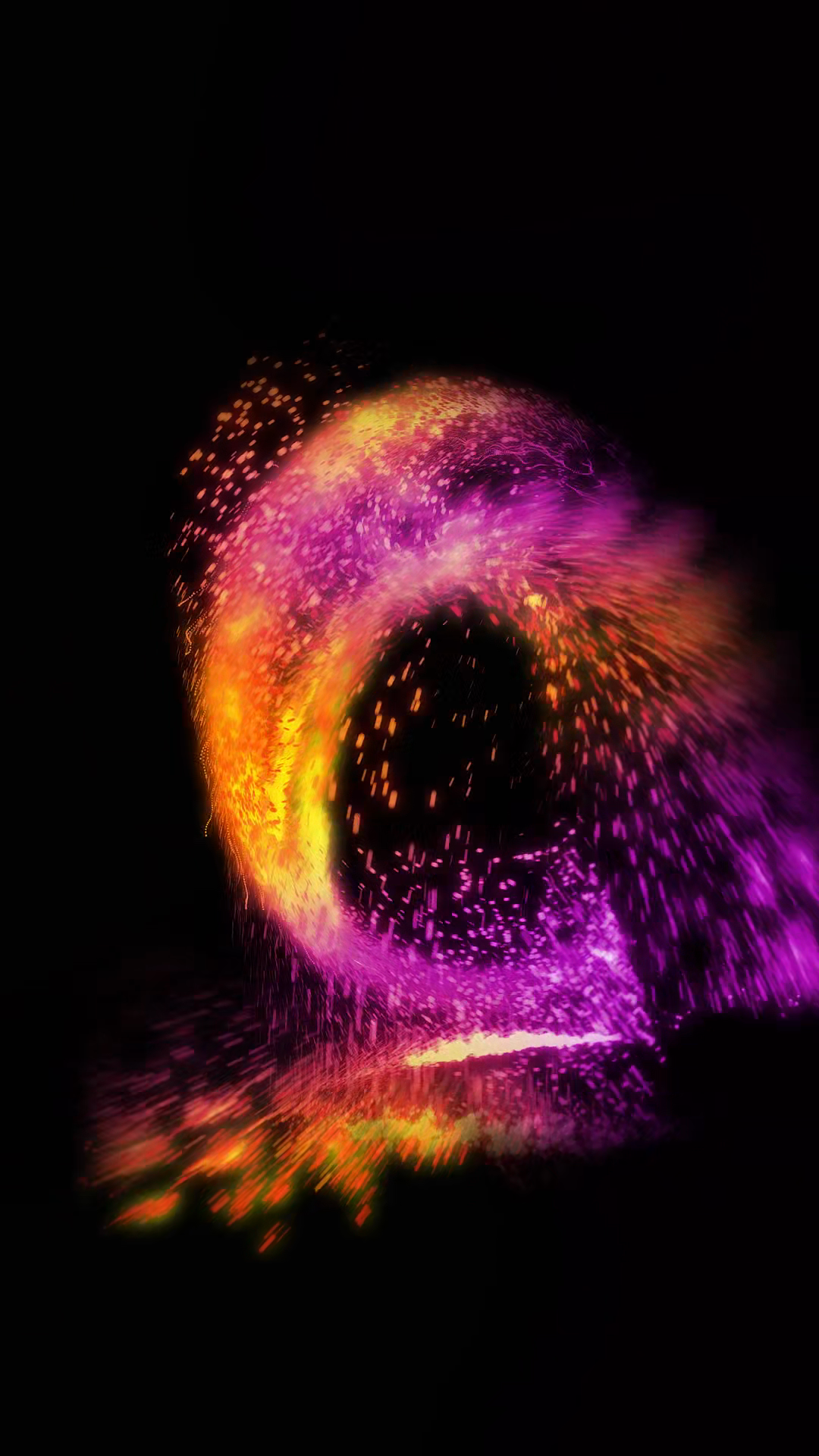 The Bright Disk Of Spatial Portal Exudes Stock Motion Graphics SBV ...