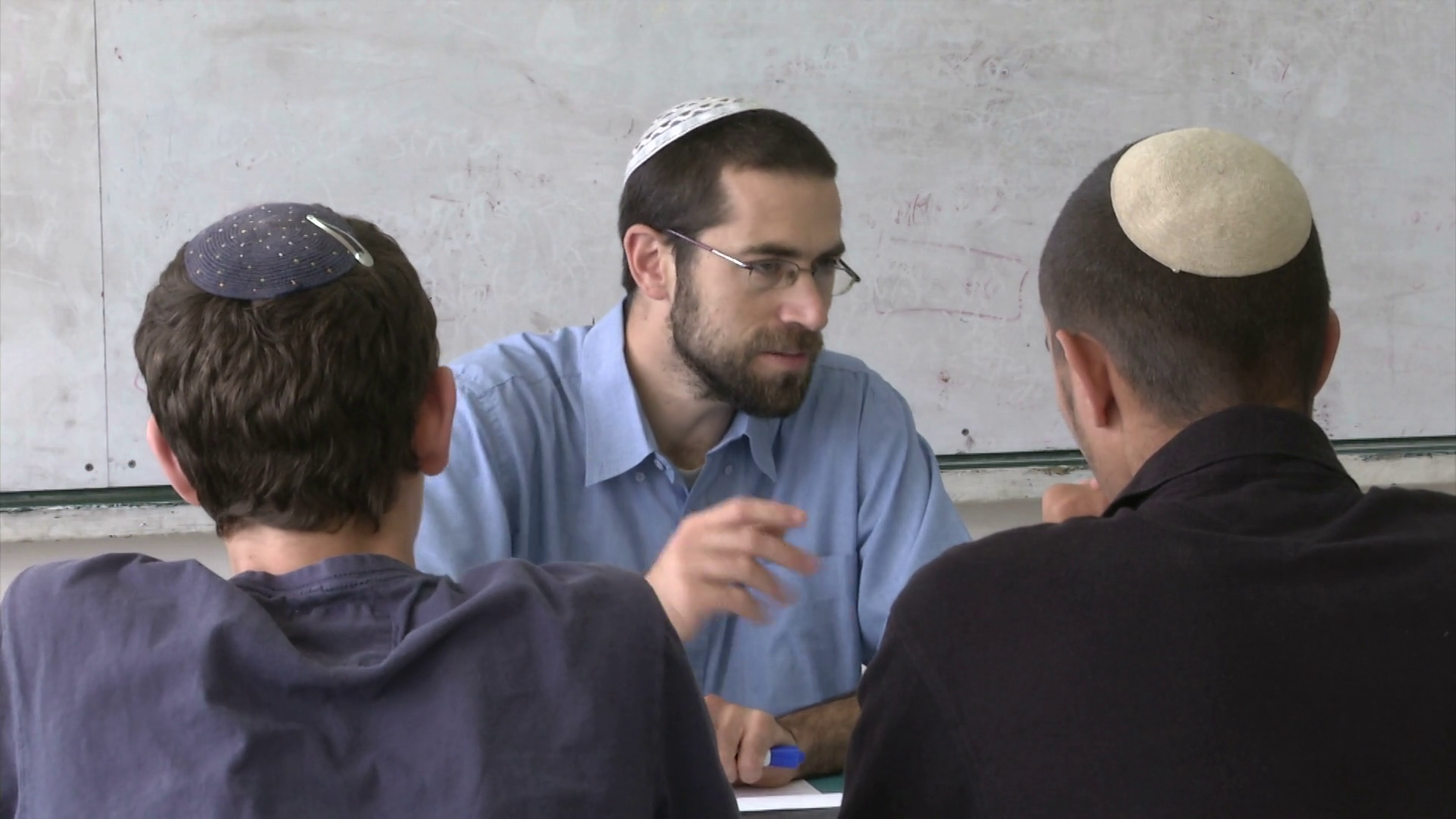 Tel Aviv Israel - 2013: Teacher Gives Torah Stock Footage SBV-351805985 ...