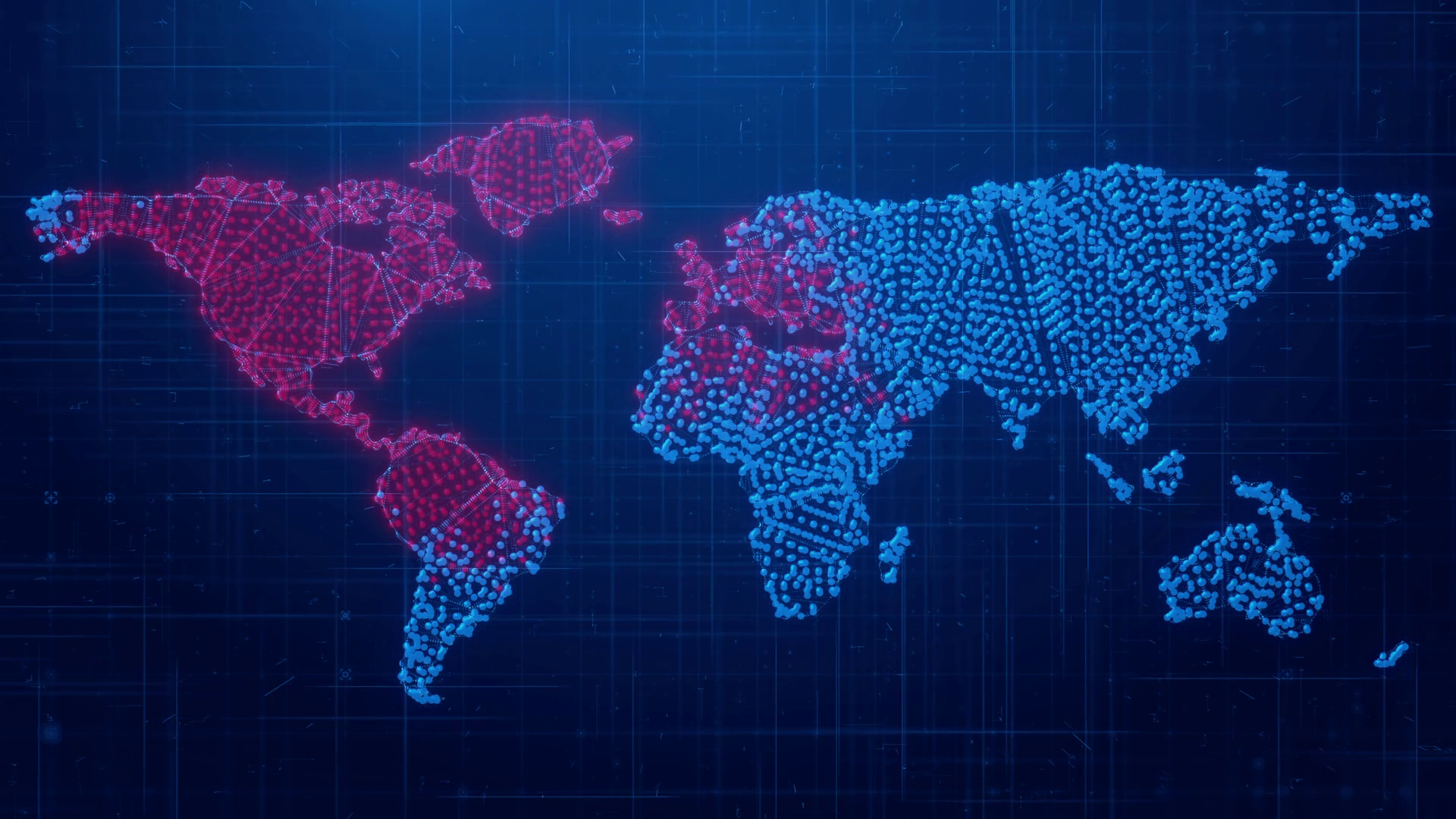 Global Virus Outbreak: Spreading Disease On Stock Footage SBV-349295623 ...