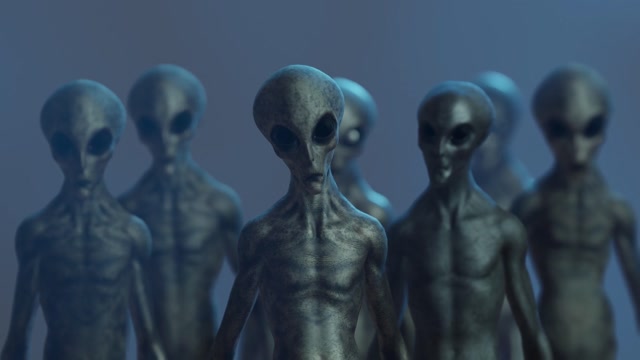 Alien | Effects and Overlays motion backgrounds - Storyblocks