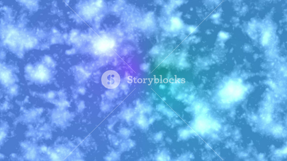 Enchanted Skies: A 4K UHD Fantasy Animation of Colorful Noisy Clouds and Shimmering Stars, Creating a Dreamy and Ethereal Atmosphere at 25 FPS, Noise clouds overlay bg. Motion drop transition.