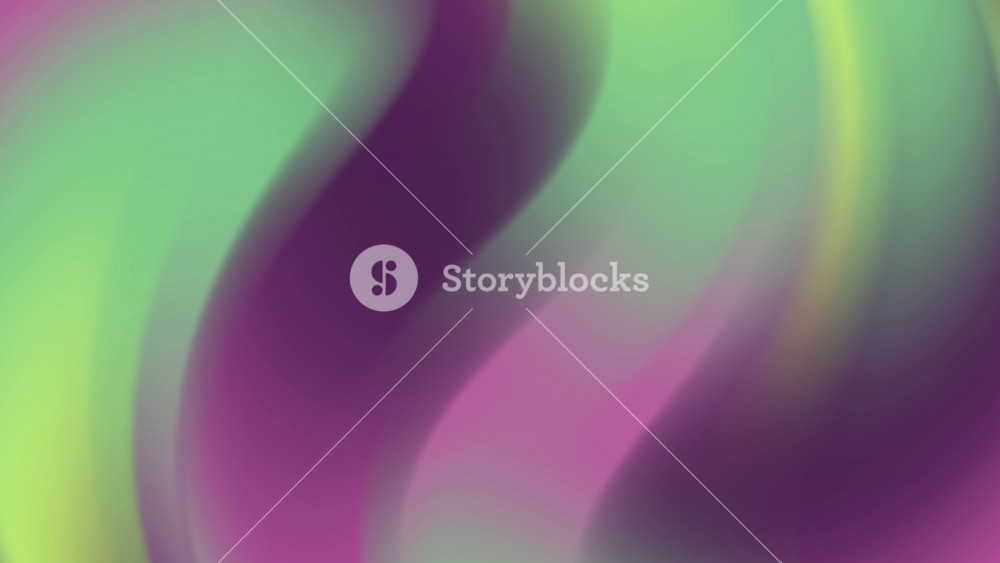 Colorful gradient waves in shades of pink green violet and yellow with soft blur motion effect ideal for music festival themes party invitation design and modern digital artwork