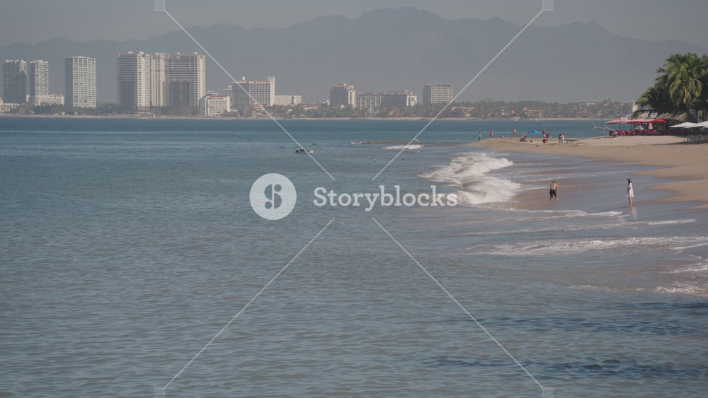 Playa de los Muertos is a beach in Puerto Vallarta's Zona Romántica, set against the backdrop of high-rise hotels in the hotel zone, located in the Mexican state of Jalisco.