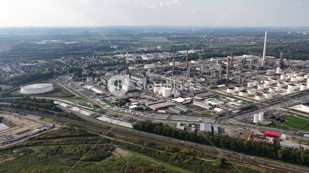 Rodenkirchen refinery, Energy and Chemicals Park. The Energy and Chemicals Park Rhineland formerly Rheinland Raffinerie.