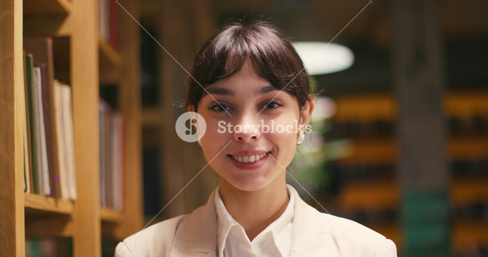 Portrait of Happy, Business Woman Working with Motivation, Success at Office. Excited, Employee, Lawyer, Female Businesswoman Corporate Job.