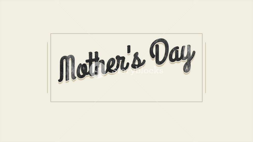 Celebrate Mothers Day with this charming greeting card! Featuring a sweet black and white illustration of a mother and child, its perfect for showing your love and appreciation