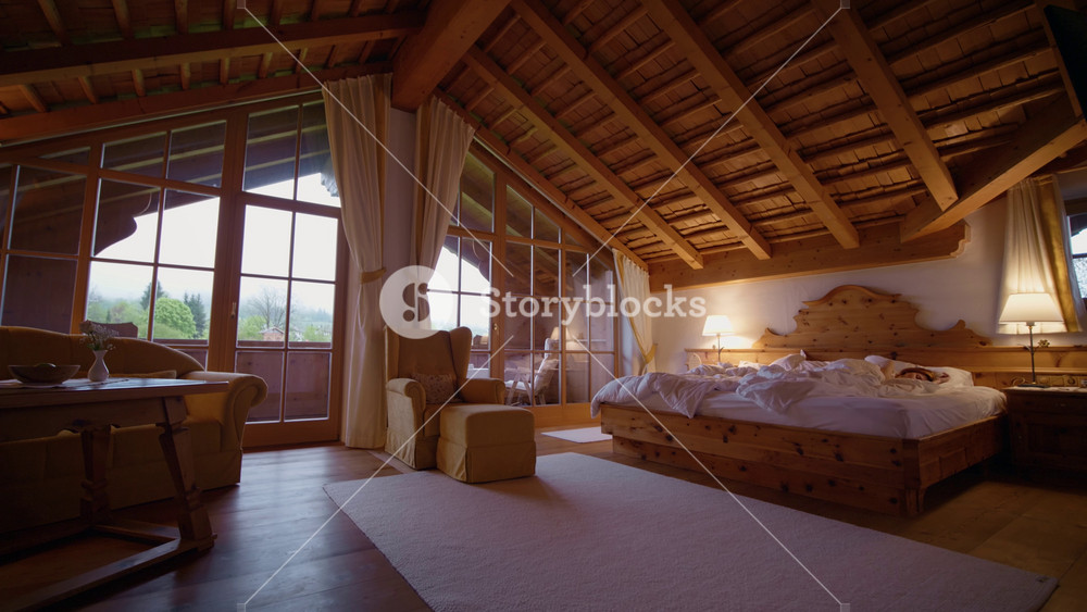 Woman sleeping in comfortable cozy bed at home. Female asleep lying on soft pillow white linen orthopedic mattress resting relaxing, healthy sleep in the morning.