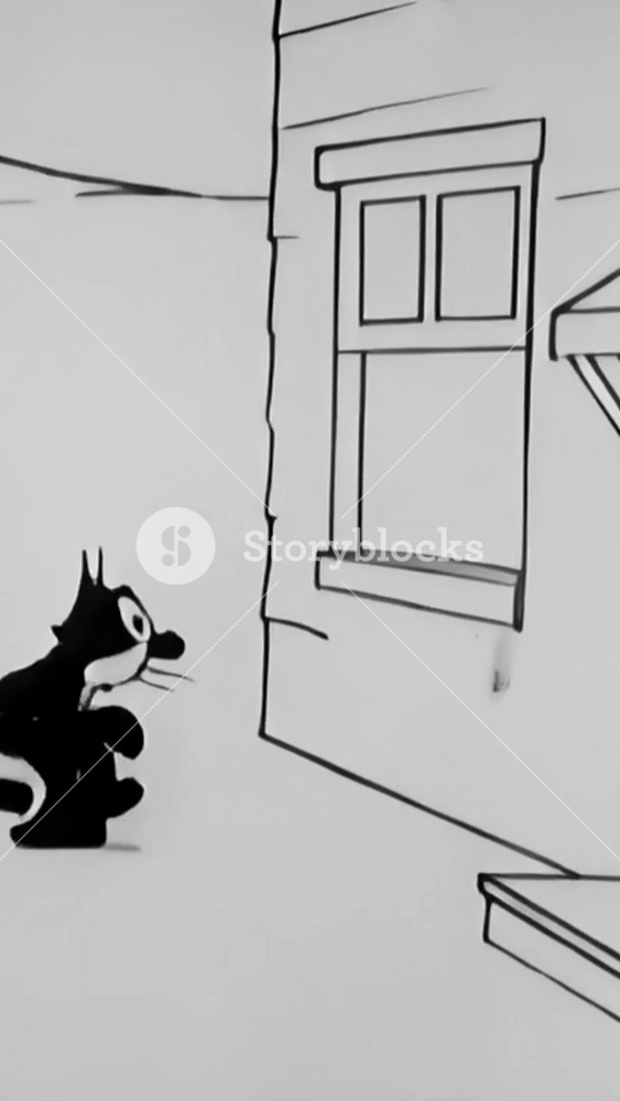 USA - 1923 - In this animated film, Felix the Cat gets chased by a bear and is amazed when a woman fights and skins it for a fur coat.