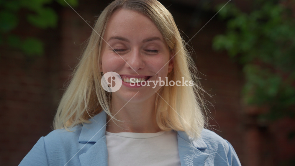 Caucasian happy automobile vehicle rent client smiling woman girl buyer looking at camera in city car purchaser portrait positive female