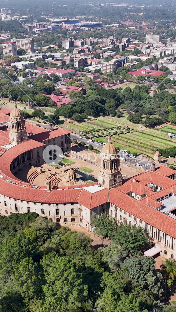 Union Buildings Government Office At Pretoria In Gauteng South Africa. Government Building. Landscape Urban. Pretoria At Gauteng South Africa. Government Office Scenery. Union Buildings.