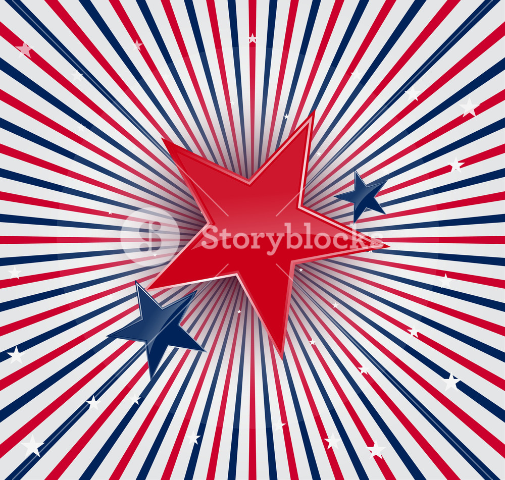 4th Of July Stars Background Royalty-Free Stock Vector SBI-300243420 ...